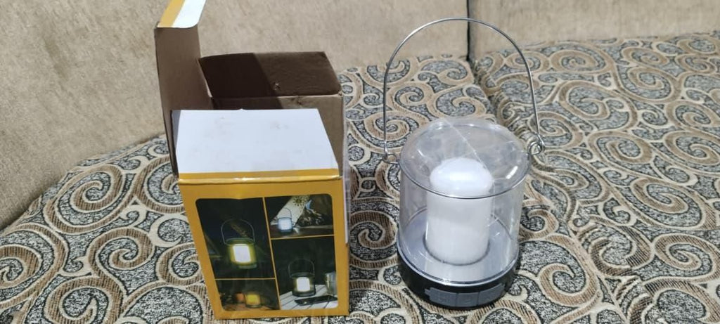 LED Rechargeable Camping Lanterns - Vintage Style, Stepless Dimming, Hanging Tent, and Power Outages- 1 Piece