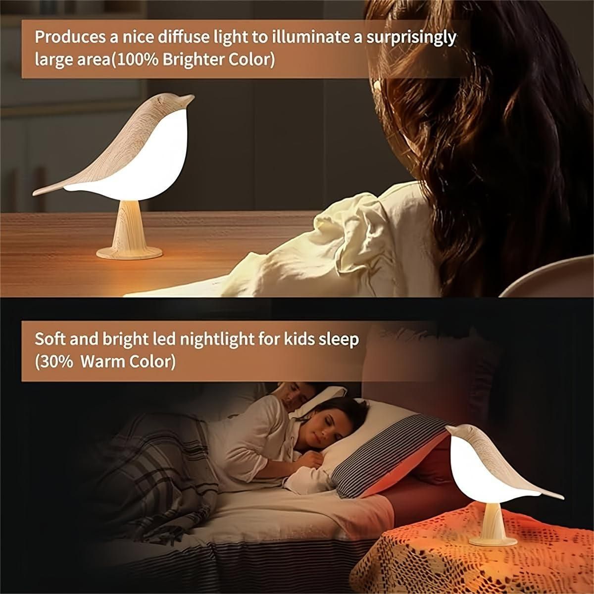 Table Bird Lamp LED
